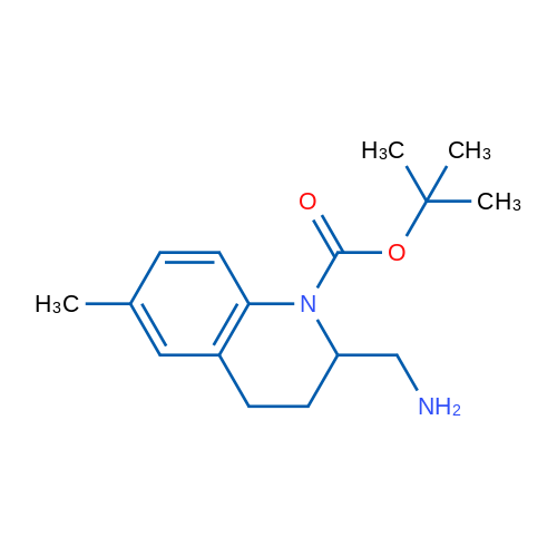 tert-Butyl 2-(aminomethyl)-6-methyl-1,2,3,4-tetrahydroquinoline-1-carboxylate 1g
