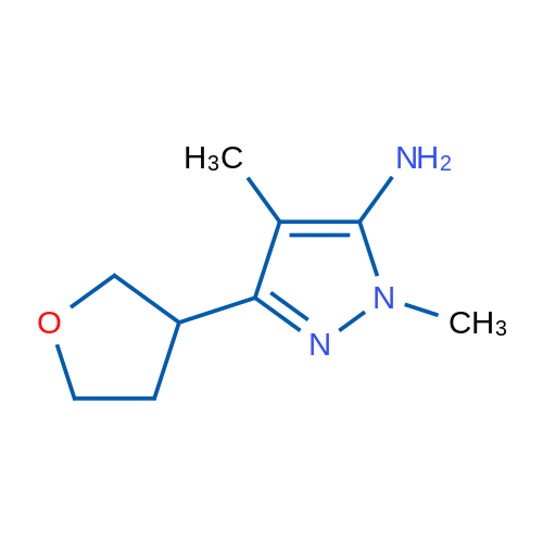 1,4-Dimethyl-3-(oxolan-3-yl)-1H-pyrazol-5-amine 1g