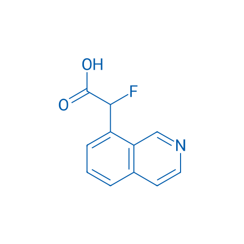 2-Fluoro-2-(isoquinolin-8-yl)acetic acid 1g