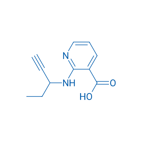 2-[(Pent-1-yn-3-yl)amino]pyridine-3-carboxylic acid 1g