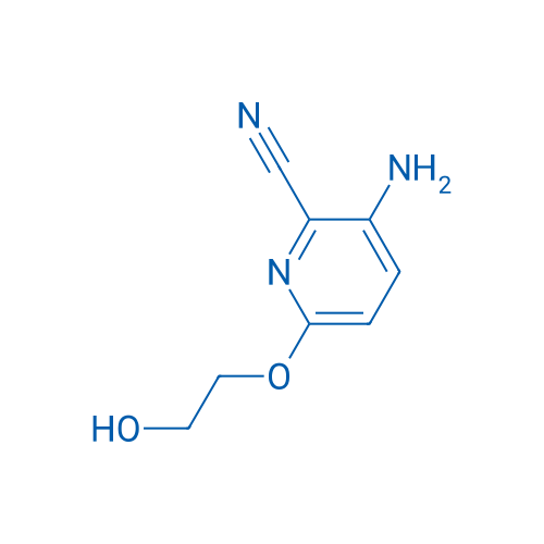 3-Amino-6-(2-hydroxyethoxy)pyridine-2-carbonitrile 1g