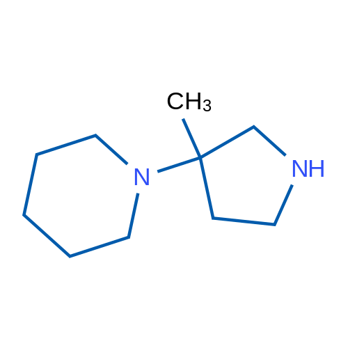 1-(3-Methyl-3-pyrrolidinyl)piperidine 1g