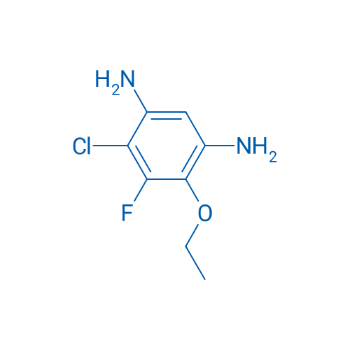 4-Chloro-6-ethoxy-5-fluorobenzene-1,3-diamine 1g
