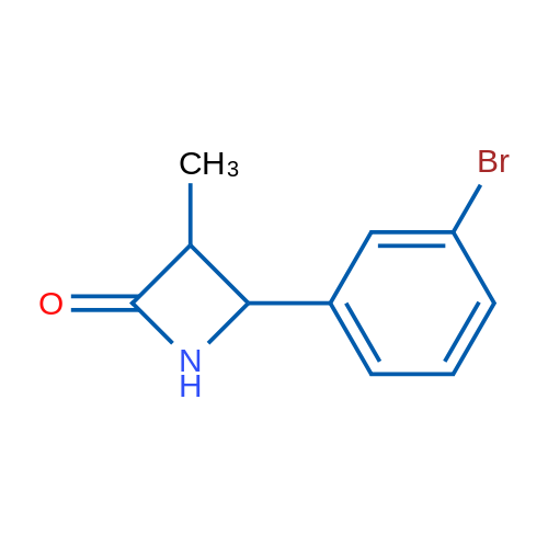 4-(3-Bromophenyl)-3-methylazetidin-2-one 1g