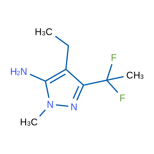 3-(1,1-Difluoroethyl)-4-ethyl-1-methyl-1H-pyrazol-5-amine 1g