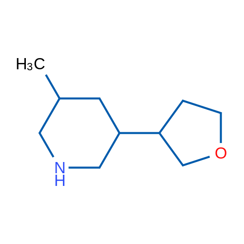 3-Methyl-5-(oxolan-3-yl)piperidine 1g