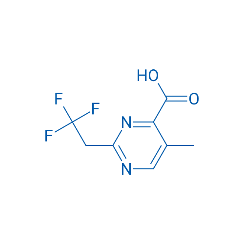 5-Methyl-2-(2,2,2-trifluoroethyl)pyrimidine-4-carboxylic acid 1g