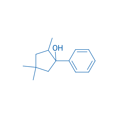 2,4,4-Trimethyl-1-phenylcyclopentan-1-ol 1g