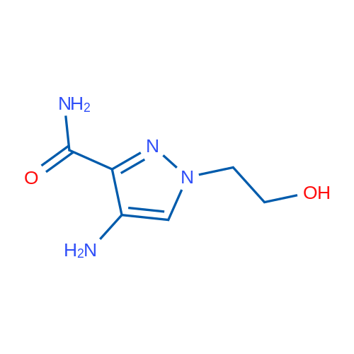 4-Amino-1-(2-hydroxyethyl)-1H-pyrazole-3-carboxamide 1g