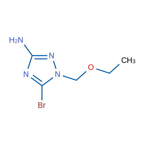 5-Bromo-1-(ethoxymethyl)-1H-1,2,4-triazol-3-amine 1g