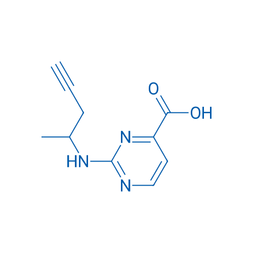 2-[(Pent-4-yn-2-yl)amino]pyrimidine-4-carboxylic acid 1g
