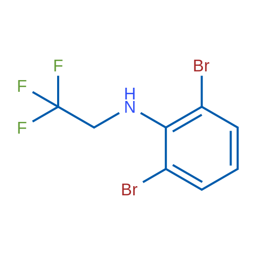2,6-Dibromo-N-(2,2,2-trifluoroethyl)aniline 1g