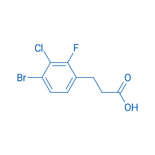3-(4-Bromo-3-chloro-2-fluorophenyl)propanoic acid 1g