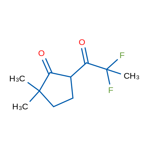 5-(2,2-Difluoropropanoyl)-2,2-dimethylcyclopentan-1-one 1g