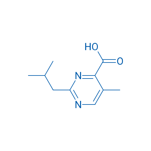 5-Methyl-2-(2-methylpropyl)pyrimidine-4-carboxylic acid 1g