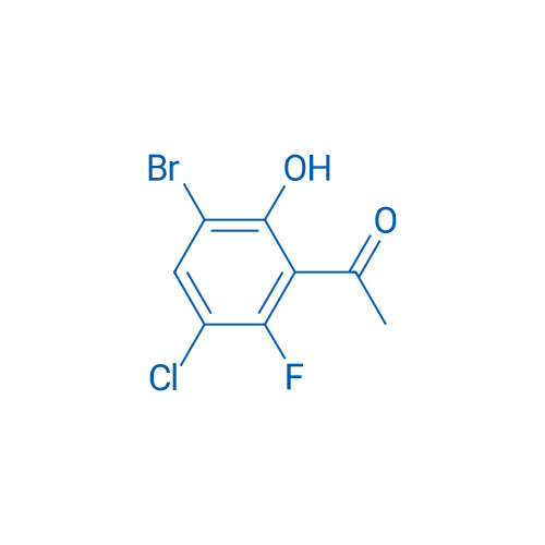 1-(3-Bromo-5-chloro-6-fluoro-2-hydroxyphenyl)ethan-1-one 1g