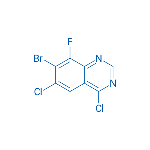 7-Bromo-4,6-dichloro-8-fluoroquinazoline 100mg