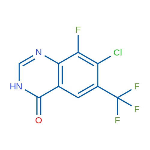 7-Chloro-8-fluoro-6-(trifluoromethyl)quinazolin-4(3H)-one 1g