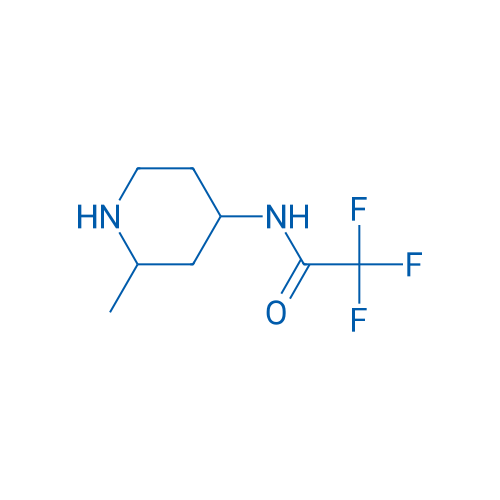 2,2,2-Trifluoro-N-(2-methylpiperidin-4-yl)acetamide 250mg