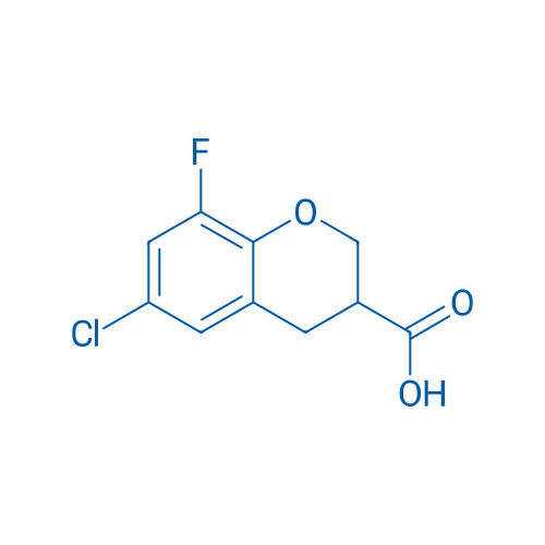 6-Chloro-8-fluoro-3,4-dihydro-2H-1-benzopyran-3-carboxylic acid 1g