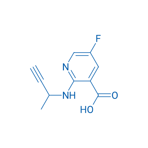 2-[(But-3-yn-2-yl)amino]-5-fluoropyridine-3-carboxylic acid 1g