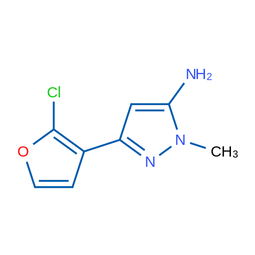 3-(2-Chlorofuran-3-yl)-1-methyl-1H-pyrazol-5-amine 1g