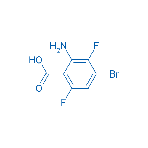 2-Amino-4-bromo-3,6-difluorobenzoic acid 250mg