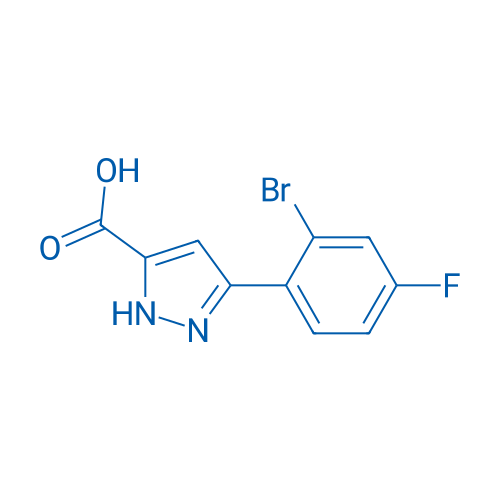 3-(2-Bromo-4-fluorophenyl)-1h-pyrazole-5-carboxylic acid 1g