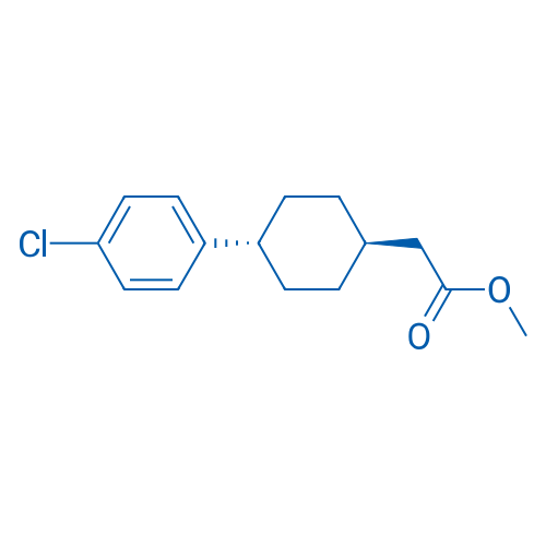 Methyl 2-(trans-4-(4-chlorophenyl)cyclohexyl)acetate 1g