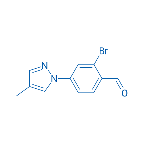 2-Bromo-4-(4-methyl-1H-pyrazol-1-yl)benzaldehyde 1g