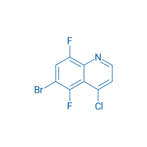 6-Bromo-4-chloro-5,8-difluoroquinoline 100mg
