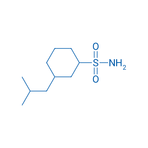 3-(2-Methylpropyl)cyclohexane-1-sulfonamide 1g