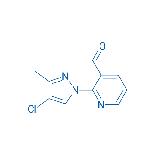 2-(4-Chloro-3-methyl-1H-pyrazol-1-yl)pyridine-3-carbaldehyde 1g