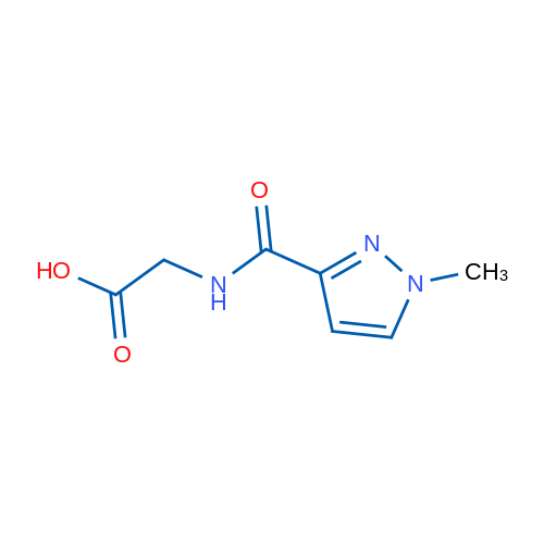 2-(1-Methyl-1H-pyrazole-3-carboxamido)acetic acid 5g