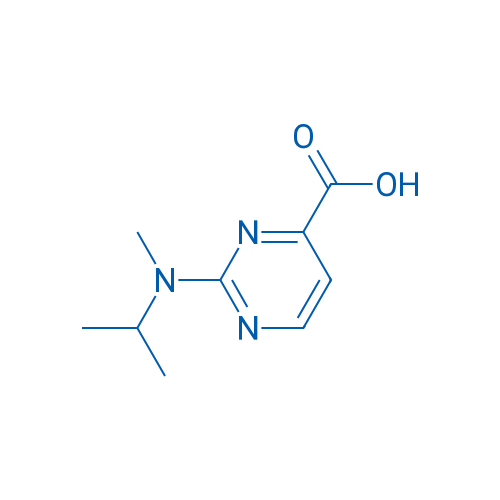 2-[Methyl(propan-2-yl)amino]pyrimidine-4-carboxylic acid 1g