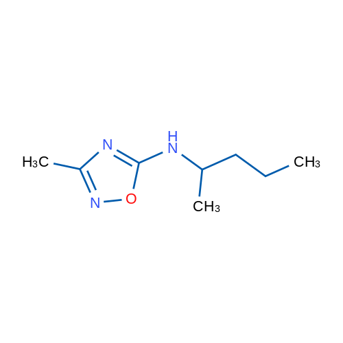 3-Methyl-N-(pentan-2-yl)-1,2,4-oxadiazol-5-amine 1g