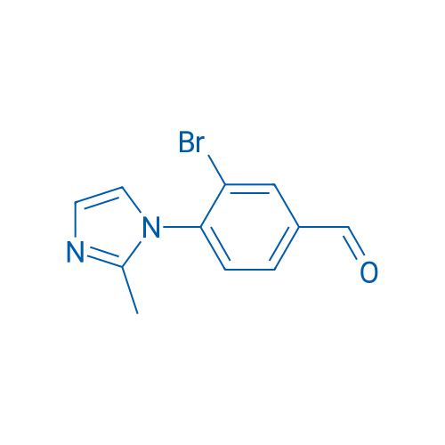 3-Bromo-4-(2-methyl-1H-imidazol-1-yl)benzaldehyde 1g