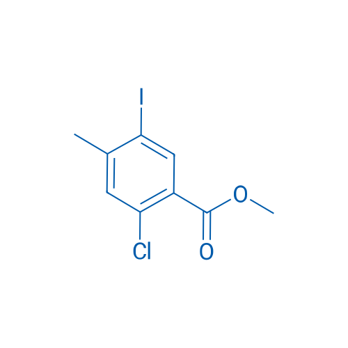 2-CHloro-5-iodo-4-methyl-benzoic acid methyl ester 250mg