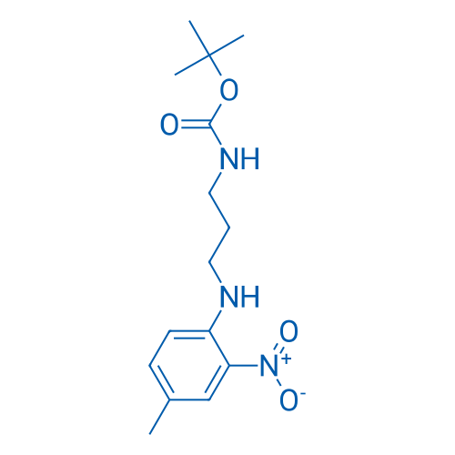 tert-Butyl (3-((4-methyl-2-nitrophenyl)amino)propyl)carbamate 1g