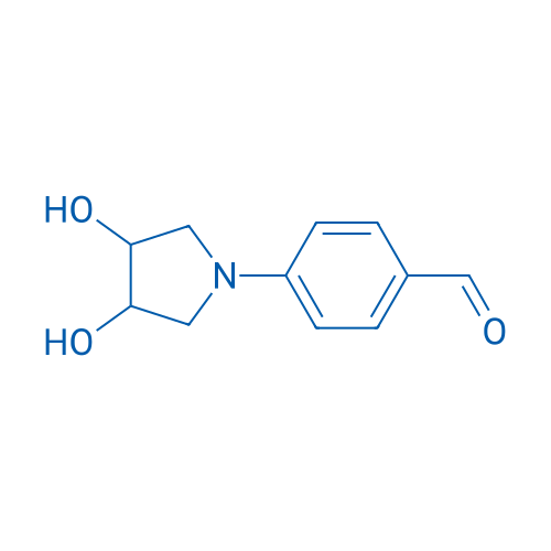 4-(3,4-Dihydroxypyrrolidin-1-yl)benzaldehyde 1g