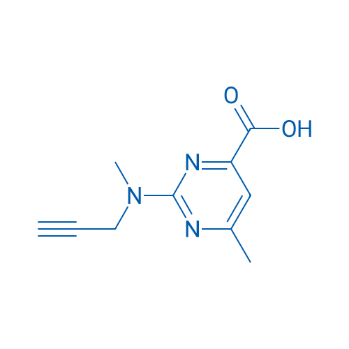 6-Methyl-2-[methyl(prop-2-yn-1-yl)amino]pyrimidine-4-carboxylic acid 1g