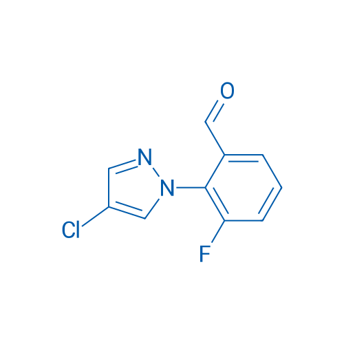 2-(4-Chloro-1H-pyrazol-1-yl)-3-fluorobenzaldehyde 1g