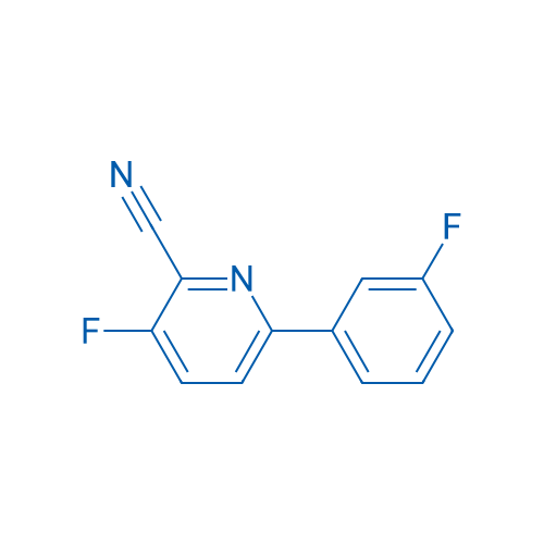 3-Fluoro-6-(3-fluorophenyl)picolinonitrile 1g