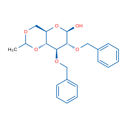 (2R,4aR,6R,7R,8S,8aR)-7,8-Bis(benzyloxy)-2-methylhexahydropyrano[3,2-d][1,3]dioxin-6-ol 1g