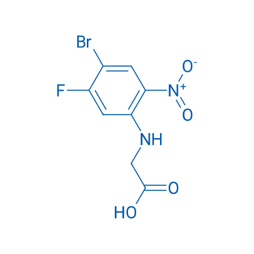 (4-Bromo-5-fluoro-2-nitrophenyl)glycine 1g