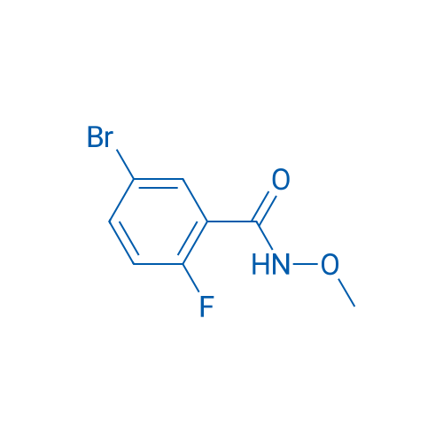 5-Bromo-2-fluoro-N-methoxybenzamide 1g