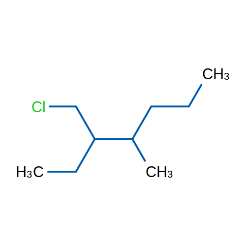 3-(Chloromethyl)-4-methylheptane 1g