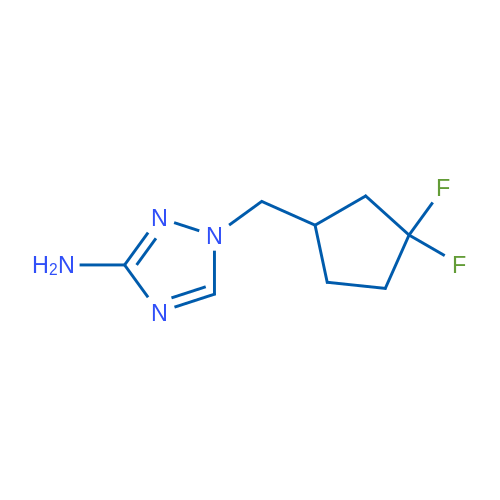 1-[(3,3-Difluorocyclopentyl)methyl]-1H-1,2,4-triazol-3-amine 1g