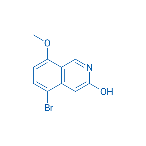 5-Bromo-8-methoxyisoquinolin-3-ol 1g