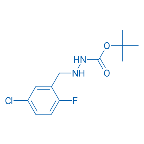 tert-Butyl 2-(5-chloro-2-fluorobenzyl)hydrazinecarboxylate 250mg